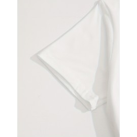 [Breast Cancer Awareness Shirt] Plus Size Breast Cancer Awareness T-Shirt for Women | Soft & Comfortable Round Neck Short Sleeve Tee with Pink Ribbon Graphic & 