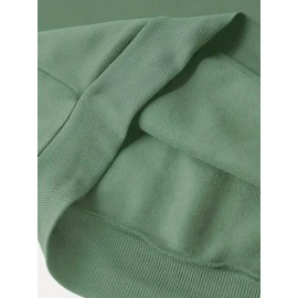 [Women's Oversized Hoodie] Women's Oversized Hoodie with Coffee Lover Graphic Print - Soft Casual Long Sleeve Pullover, Front Pockets, Machine Washable, All-Season Comfort for Casual Attire, Cute Hoodies