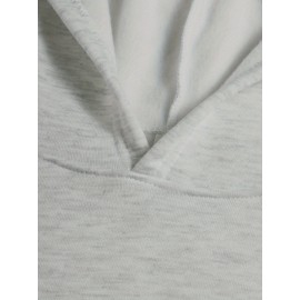 [Plus Size Sweatshirt] Plus Size Women's Casual Sweatshirt | Autumn and Winter Long-Sleeved Pullover with Pockets | Mute S Printed Round Neck